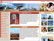 Tablet Screenshot of greatwalltour.com